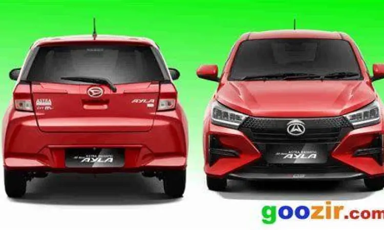 Eksterior Daihatsu Ayla Eksterior All New Daihatsu Ayla dengan platform DNGA