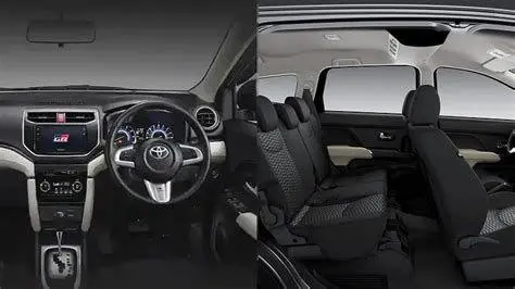 Interior Toyota Rush Interior Toyota Rush dengan head unit modern