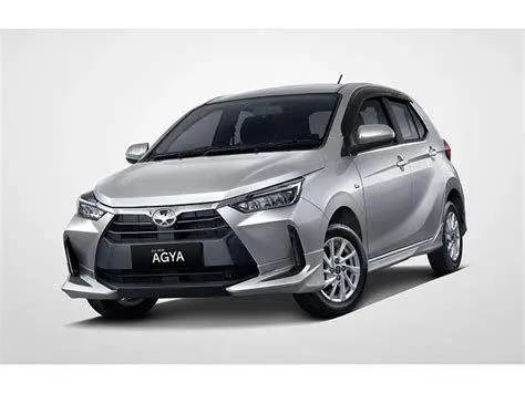 Eksterior Toyota Agya Eksterior samping Toyota Agya baru varian G