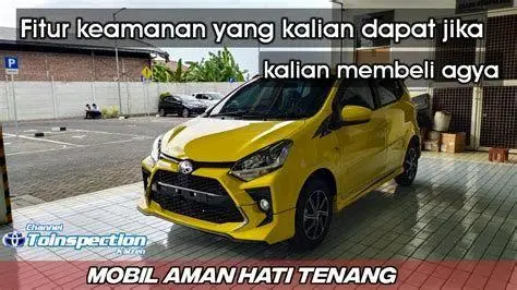 Fitur Safety Agya Fitur keselamatan airbag dan sensor Toyota Agya