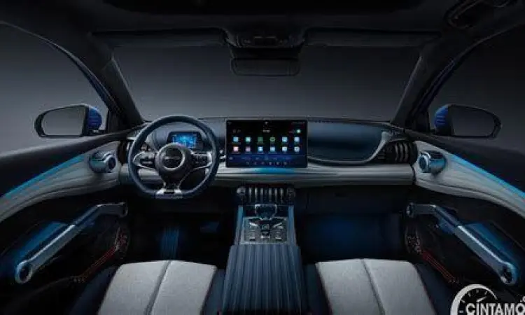 Interior mewah mobil listrik BYD