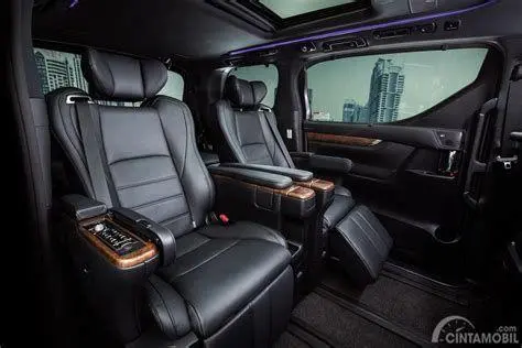 Interior Alphard 2021 Interior mewah Toyota Alphard 2021 dengan captain seat