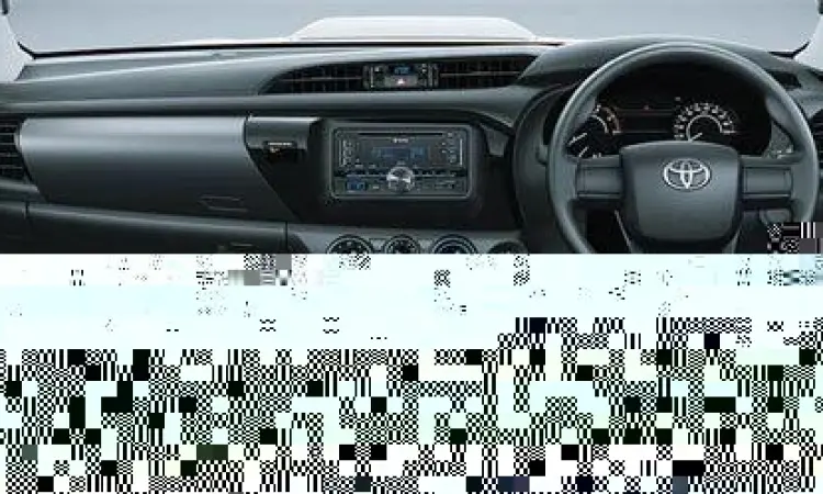 Interior Toyota Hilux 4x4 yang mewah dan fungsional