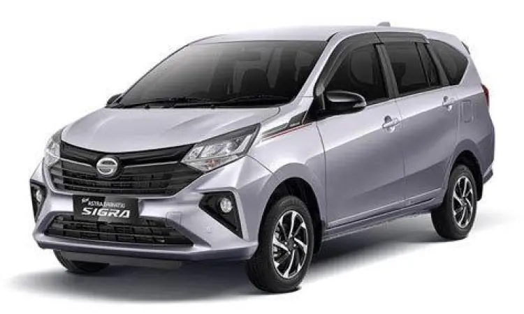 Daihatsu Sigra Facelift Model Daihatsu Sigra facelift terbaru dengan grille gelap