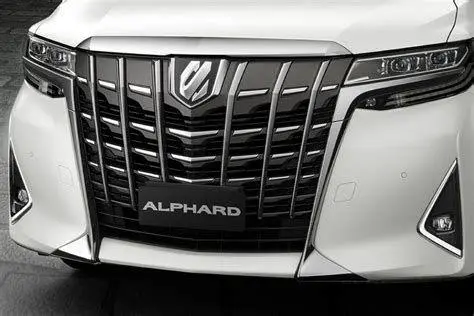 Front Grille Toyota Alphard 2022 Desain grille depan Toyota Alphard 2022 yang ikonik