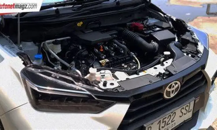 Detail mesin Toyota Agya 1.2 WA-VE