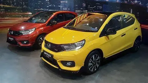 Honda Brio RS 2021 Eksterior Honda Brio RS 2021 warna kuning