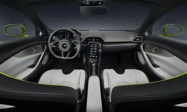Interior McLaren Artura Interior mewah McLaren Artura dengan material Alcantara