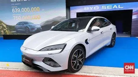 BYD Seal Indonesia Mobil listrik BYD Seal yang elegan dan futuristik