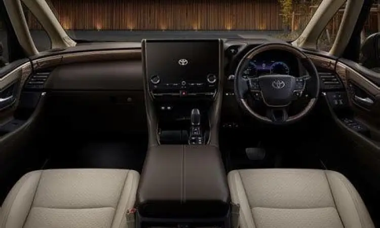 Cockpit Toyota Alphard Dashboard modern Toyota Alphard