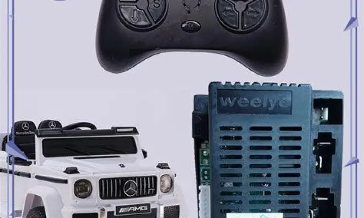 Remote control frekuensi 2.4 GHz untuk mobil aki anak