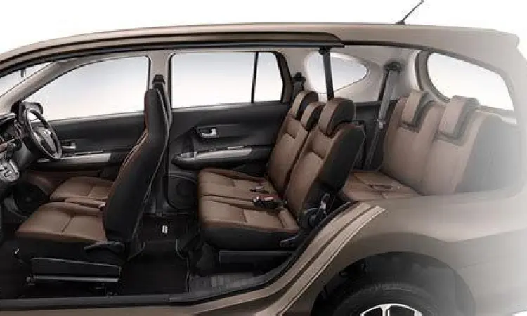 Interior Toyota Calya 2021 Interior Toyota Calya 2021 tipe G dengan head unit touchscreen