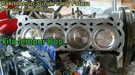 Mesin Suzuki Carry 1.5 Komponen mesin Suzuki Carry 1.5 yang mudah dirawat