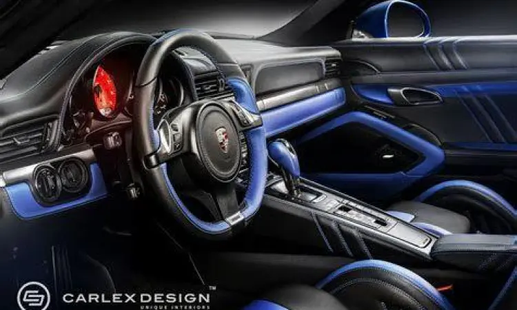 interior porsche 911 kulit kustom