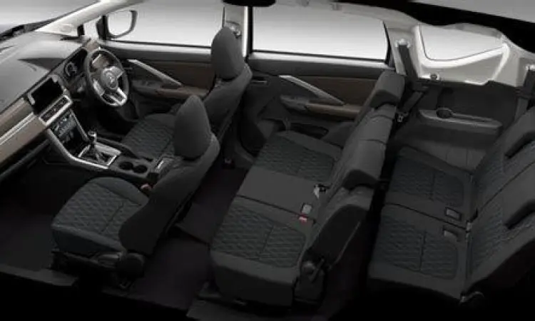Interior Xpander Sport Interior Mitsubishi Xpander Sport dengan nuansa hitam dominan