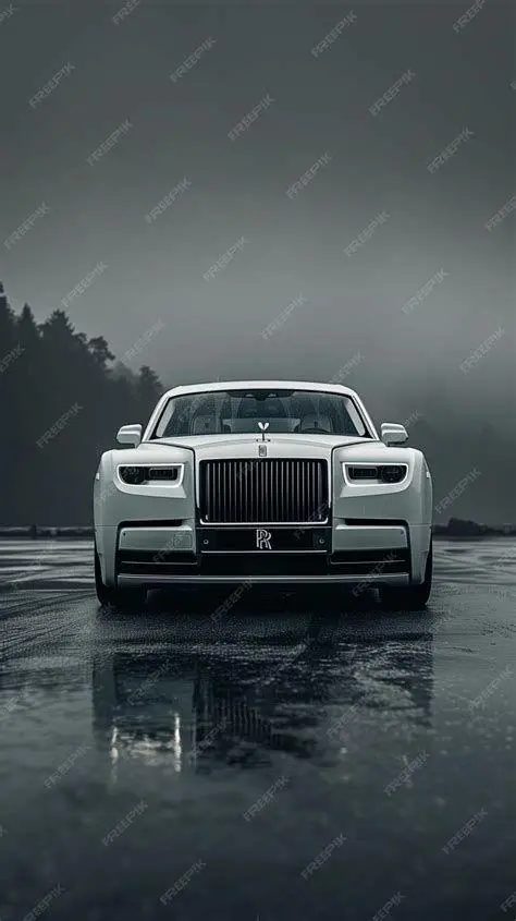 Rolls Royce Phantom Luxury Tampilan depan Rolls Royce Phantom yang megah
