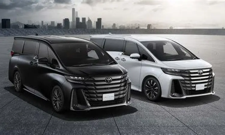 Eksterior Alphard 2023 Desain eksterior Toyota Alphard 2023 terbaru