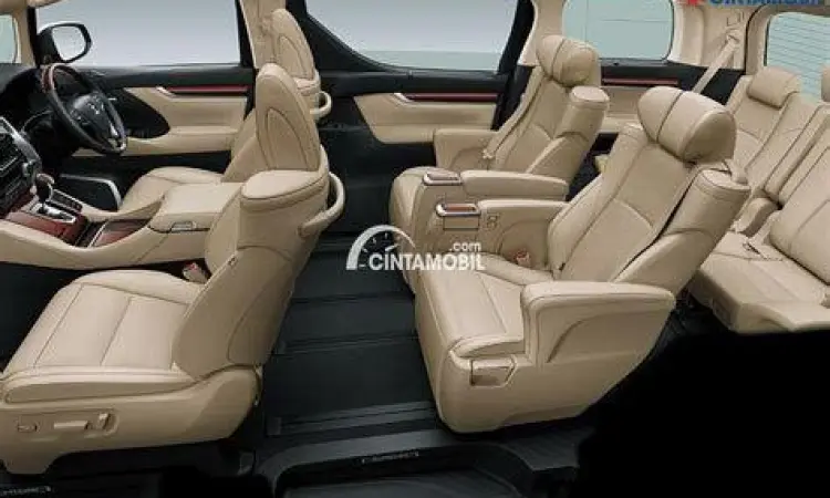 Kenyamanan Interior MPV Interior kabin mobil MPV keluarga yang luas