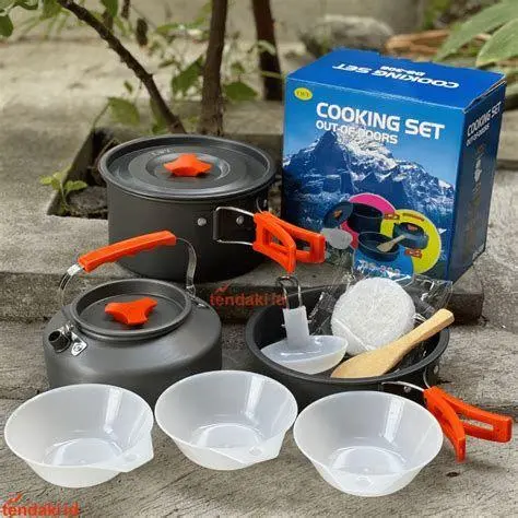 Alat Masak Campervan Peralatan memasak portable untuk mobil camping