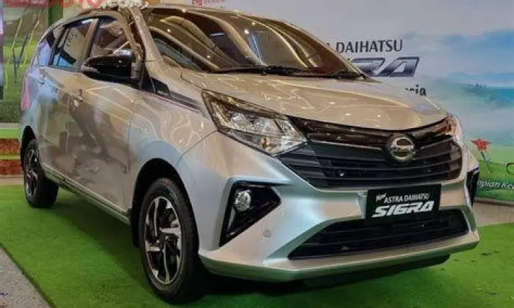 Tampilan eksterior Daihatsu Sigra 2024 terbaru