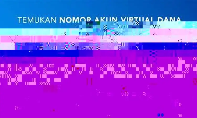 Proses memasukkan nomor virtual account dana di OVO