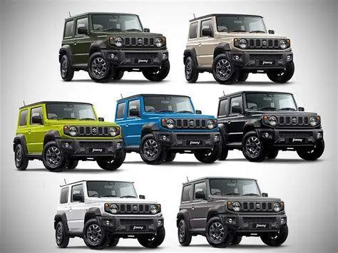 Varian Warna Jimny Pilihan warna Suzuki Jimny terbaru