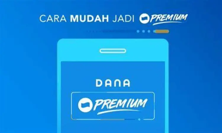 Tampilan verifikasi akun DANA Premium
