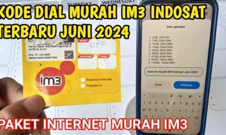 Ilustrasi penggunaan kode dial UMB Indosat