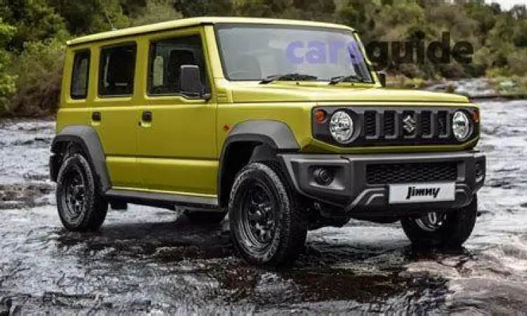 Ketangguhan Suzuki Jimny 5-door Suzuki Jimny 5-door di medan offroad