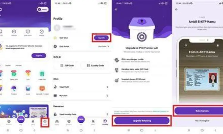 Verifikasi OVO Premier Proses verifikasi OVO Premier untuk transfer