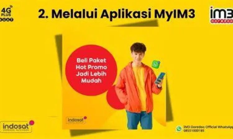 Fitur Gift MyIM3 Langkah gift paket data di aplikasi myIM3