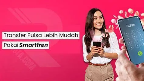 Transfer Pulsa via USSD Tampilan menu dial USSD Smartfren