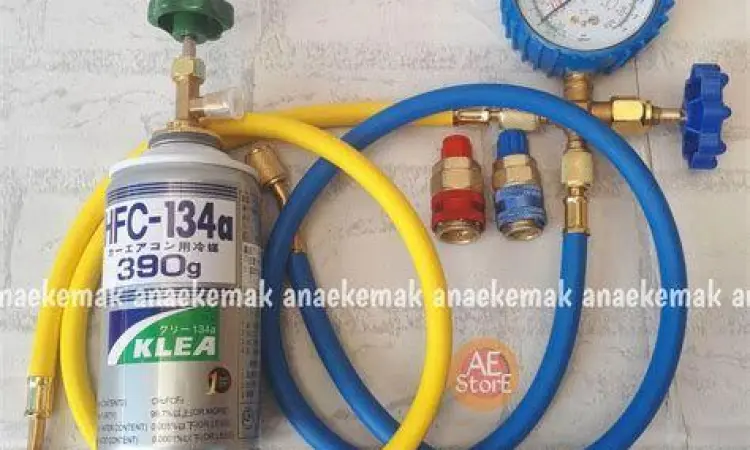 Tabung Refrigeran R134a Tabung freon R134a untuk AC mobil