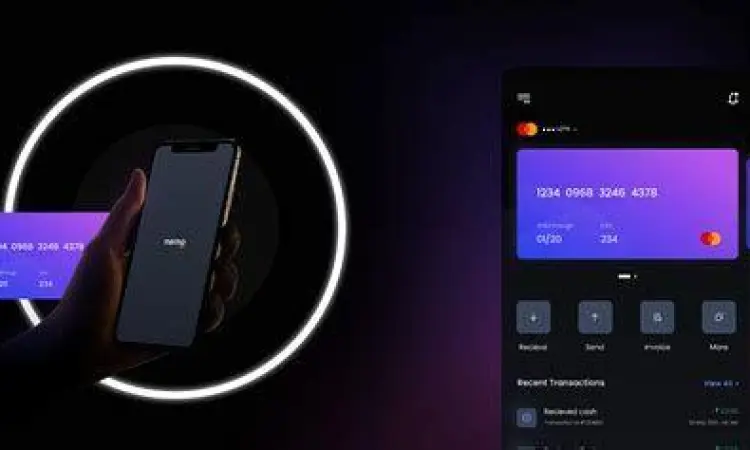 Aplikasi Neo Bank Antarmuka aplikasi Neo Bank Commerce