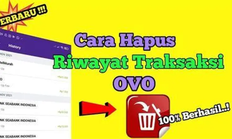 Riwayat Transaksi Berhasil Tampilan bukti riwayat transaksi OVO yang sukses