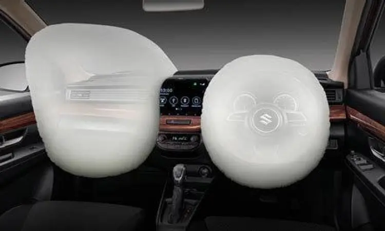 Fitur keselamatan airbag pada Suzuki Ertiga