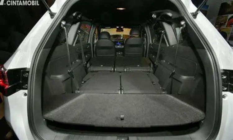 Kapasitas bagasi luas All New Honda BR-V saat kursi dilipat