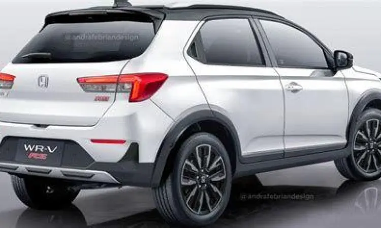 Eksterior Honda WRV Desain eksterior sporty Honda WRV tipe RS