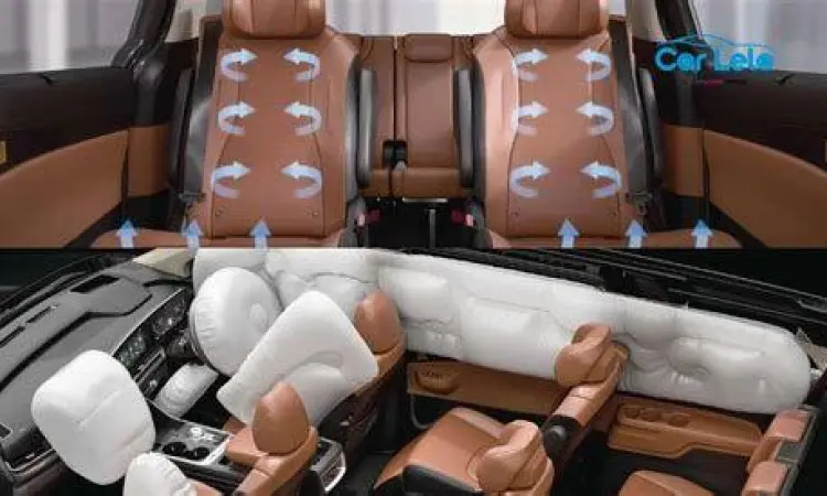 Interior mewah Kia Carnival varian 7 seater dengan captain seat