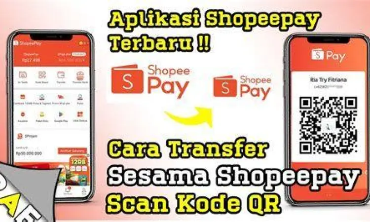 Metode Scan QR ShopeePay Proses scan QR code ShopeePay untuk transfer saldo