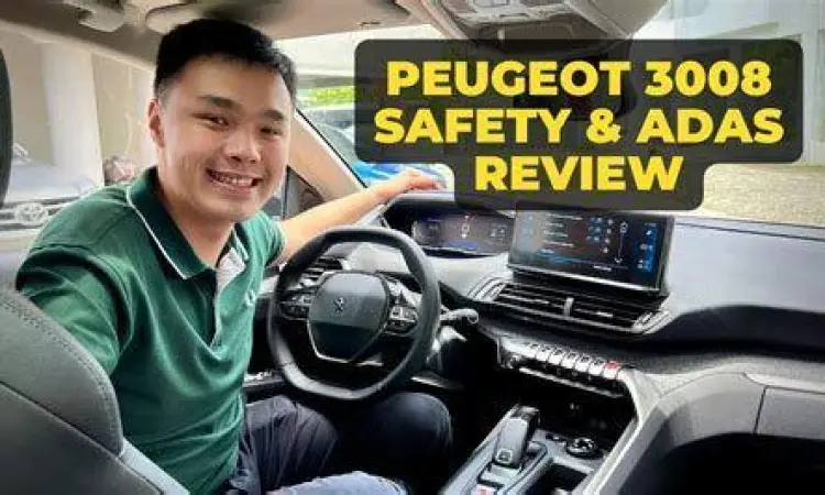 Fitur Keselamatan Peugeot 3008 Sistem sensor keamanan pada bagian depan mobil Peugeot 3008