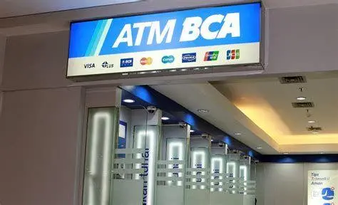 ATM BCA Mesin ATM BCA untuk transaksi fisik