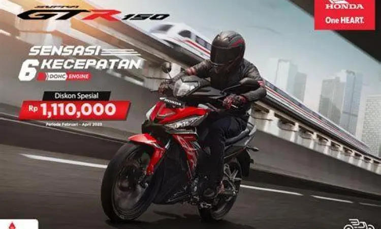 Mesin DOHC 6 percepatan Honda Supra GTR