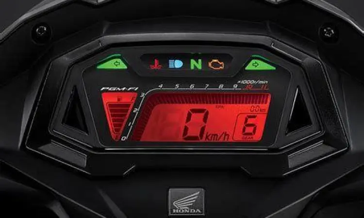 Panel instrumen digital Honda Supra GTR