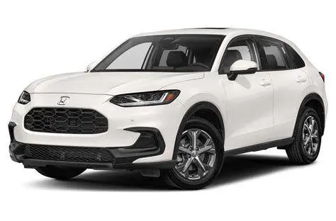 Desain Eksterior Honda HRV Desain depan Honda HRV 2024 tipe RS Turbo dengan grill honeycomb