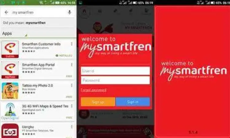 Bantuan MySF Menu bantuan di aplikasi MySF