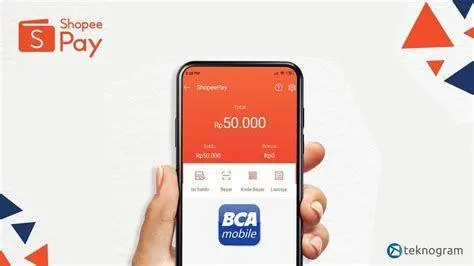 Menu Transfer ShopeePay Tampilan antarmuka menu transfer bank di ShopeePay