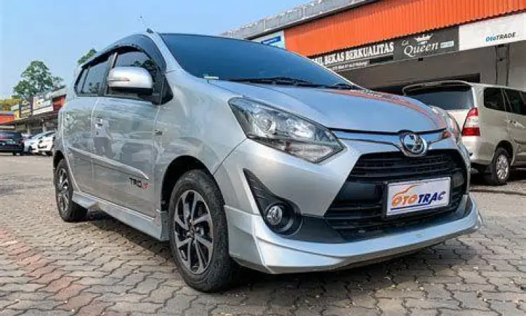 Toyota Agya Matic Bekas Tampilan luar Toyota Agya matic yang populer di Indonesia