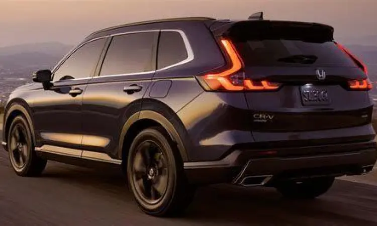 Eksterior All New Honda CR-V 2024 yang modern dan sporty