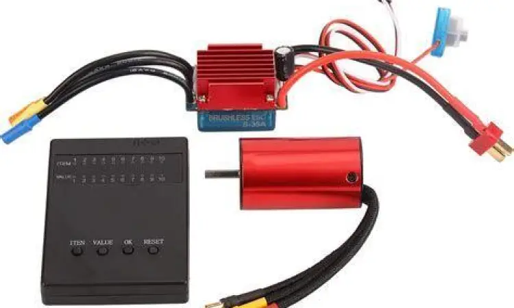 Detail Komponen RC Komponen internal mobil remote control berkualitas